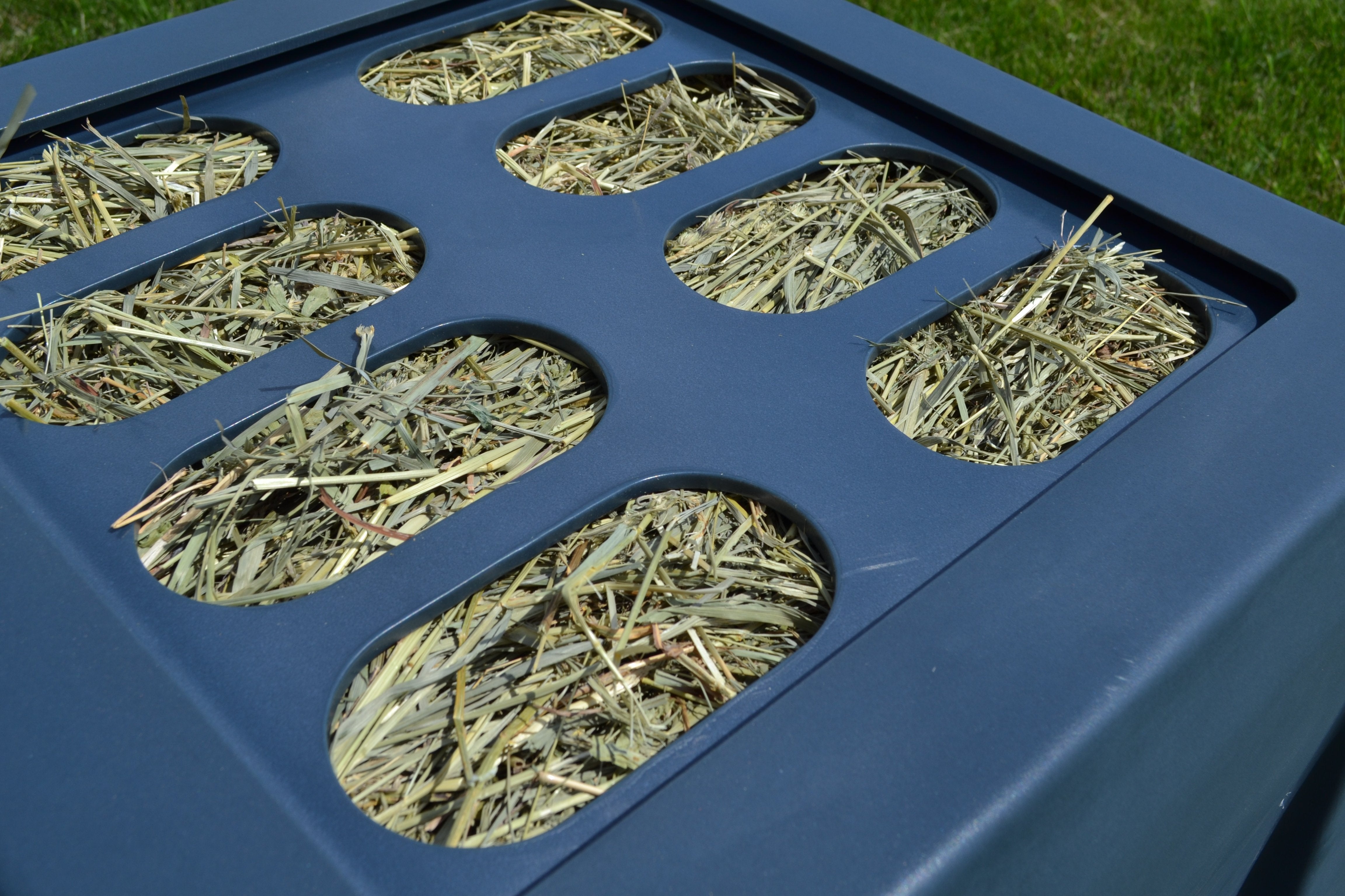 The medium grate for the Savvy Feeder, a slow hay feeder for horses.slow