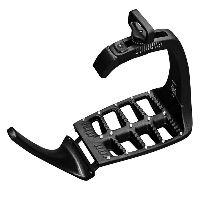 Ryde safety stirrup with USEF legal adapter.